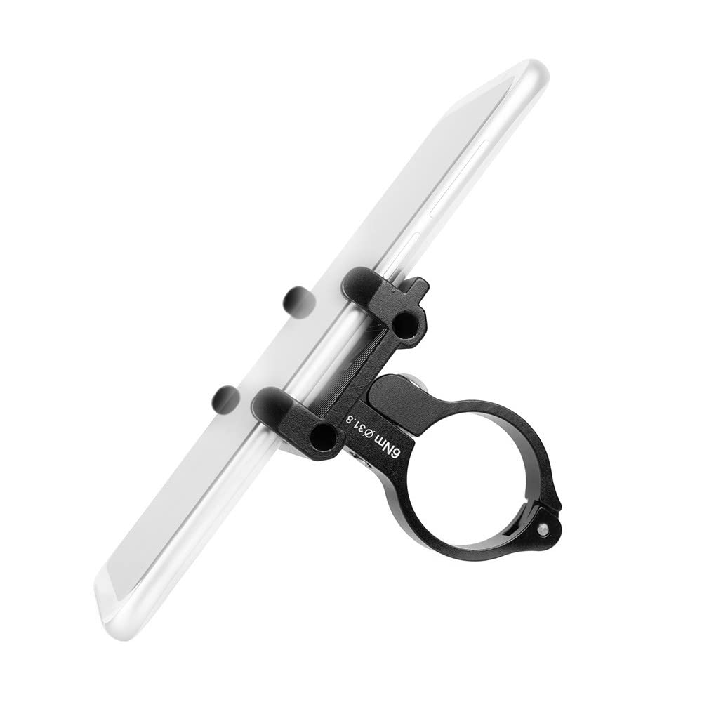 Durable Aluminum Alloy Bike Phone Mount - Universal Handlebar Smartphone Holder for Cycling, Motorcycle, MTB & Road Bikes - Perfect for GPS Navigation & Outdoor Adventures