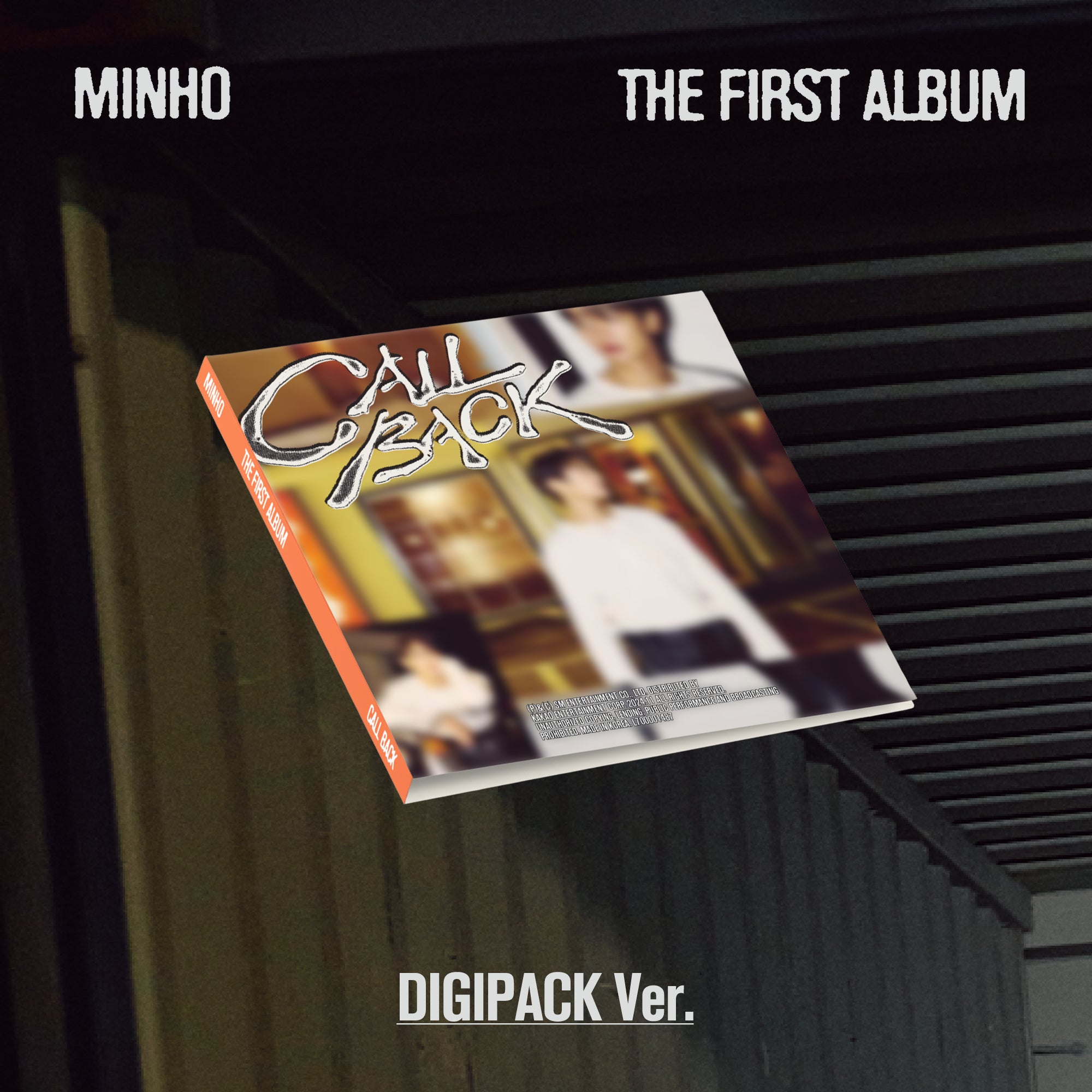 MINHO 1ST ALBUM 'CALL BACK' (DIGIPACK) - K-Pop Collectible Music Album for Fans & Gift Ideas | Perfect for Home Decor, K-Pop Collections & SHINee Memorabilia