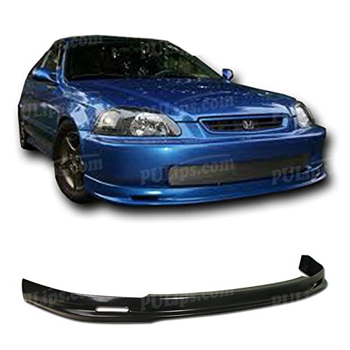 M-Spec Style Front Bumper Lip For Honda Civic 1996-1998 - Aggressive Body Kit Upgrade for Enhanced Style & Protection - Perfect for Car Shows, Street Racing & Daily Driving