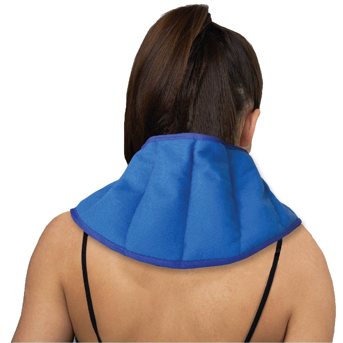 NatraCure Warming Neck Wrap with SmartBead Technology - Microwaveable Moist Heat Therapy for Neck, Shoulder & Back Pain Relief - Perfect for Office, Travel & Home Use