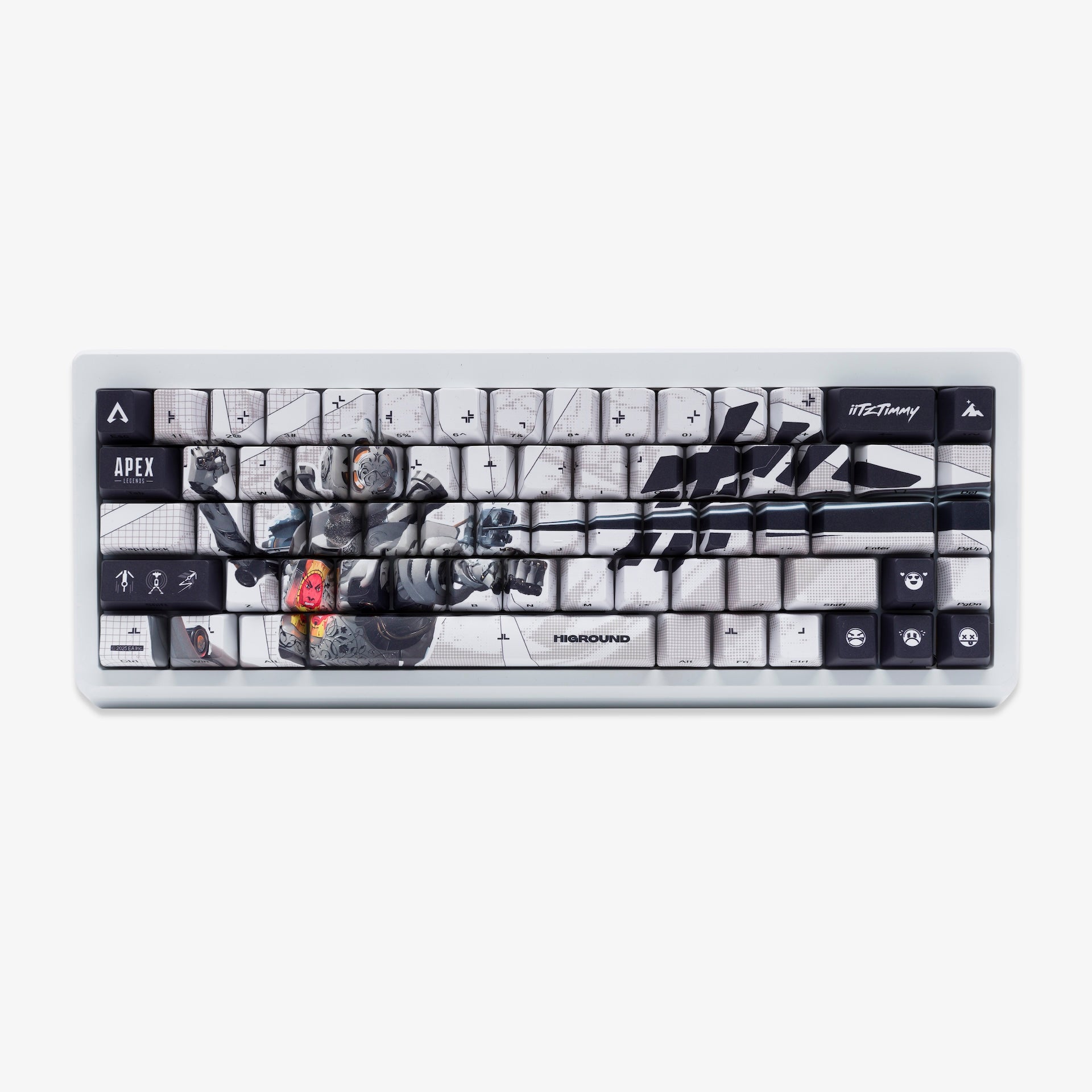 Apex Legends™ Higround Summit 65 Mechanical Gaming Keyboard - War Machine Edition | Fast Response for FPS & Battle Royale Games | Perfect for Esports & Competitive Gaming