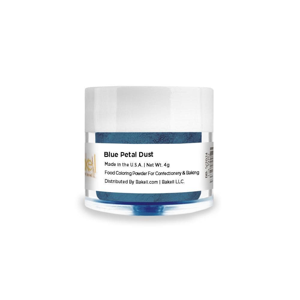 Blue Petal Dust - 4 Gram Jar | Edible Cake & Cookie Decorations for Baking, Wedding Cakes, Cupcakes & DIY Crafts