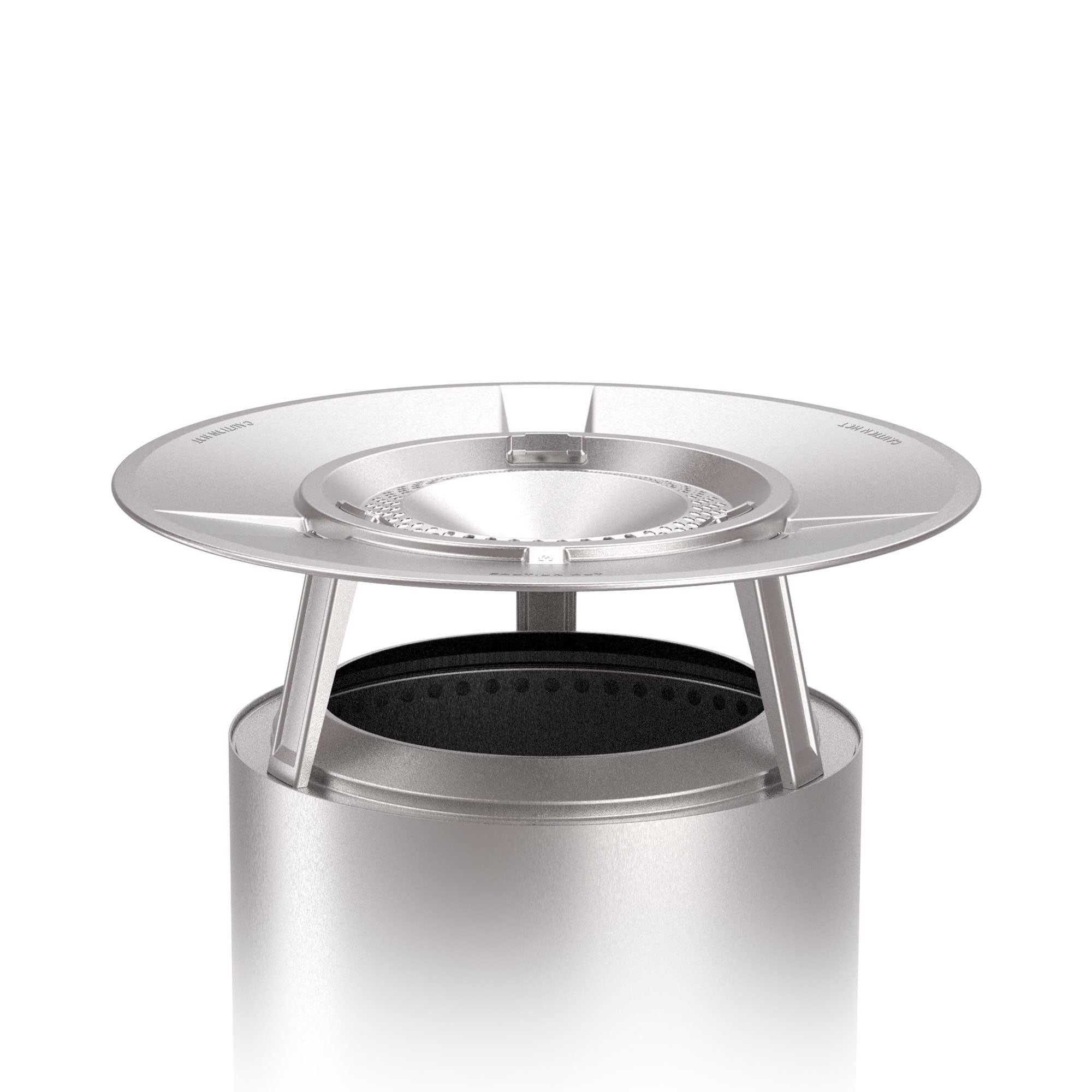 Solo Stove Ranger Heat Deflector - 304 Stainless Steel Fire Pit Accessory for Enhanced Warmth & Comfort - Expands Heat Radius - Durable Camping & Backyard Essential (5 lbs) - Perfect for Outdoor Gatherings, Patio Nights & Backyard Camping