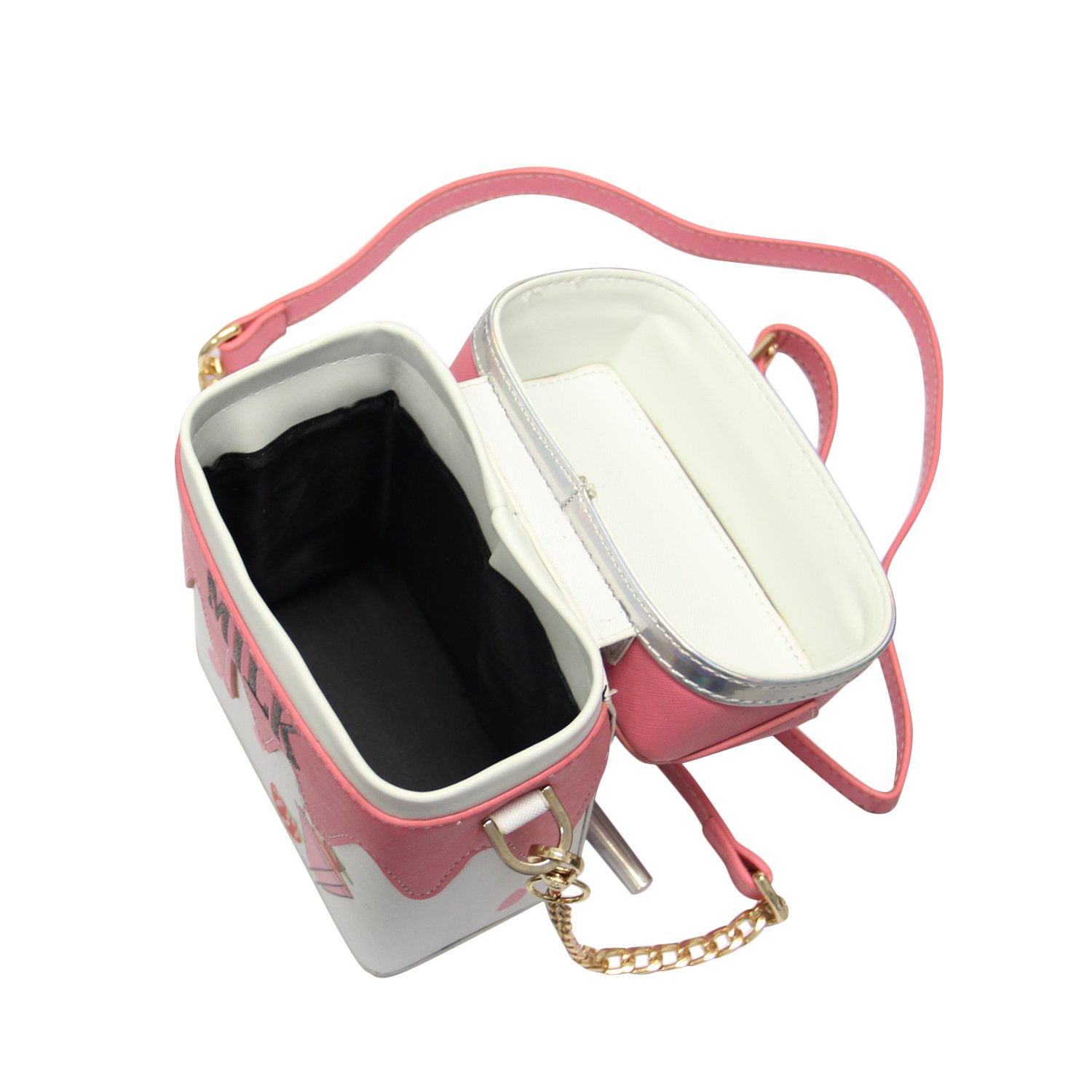 Strawberry Milk Box Crossbody Bag - Cute Phone Purse with Card Holder for Women | Perfect for Daily Use, Shopping, and Travel