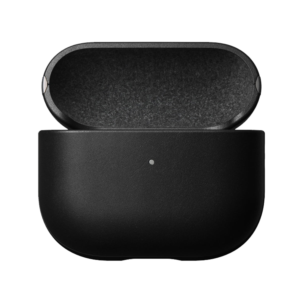 Premium NOMAD Modern Leather Case for Apple AirPods 3rd Gen - Black Horween Leather - Protective & Stylish Cover for Travel, Work & Everyday Use