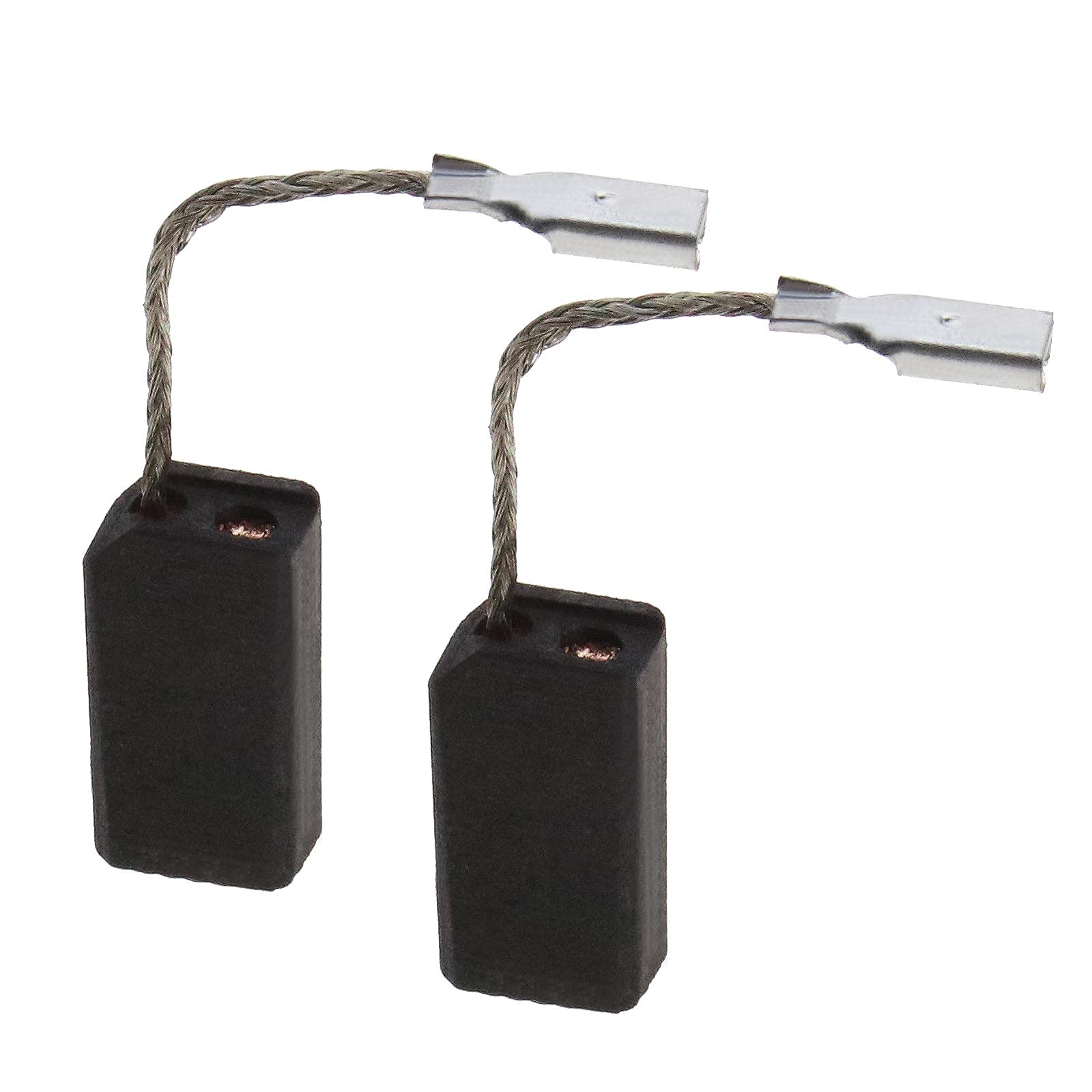 Bosch GWS 750 Angle Grinder Replacement Carbon Brushes - Pair of E64 Motor Brushes 15x8x5mm - Perfect for Woodworking, Metal Grinding & DIY Projects