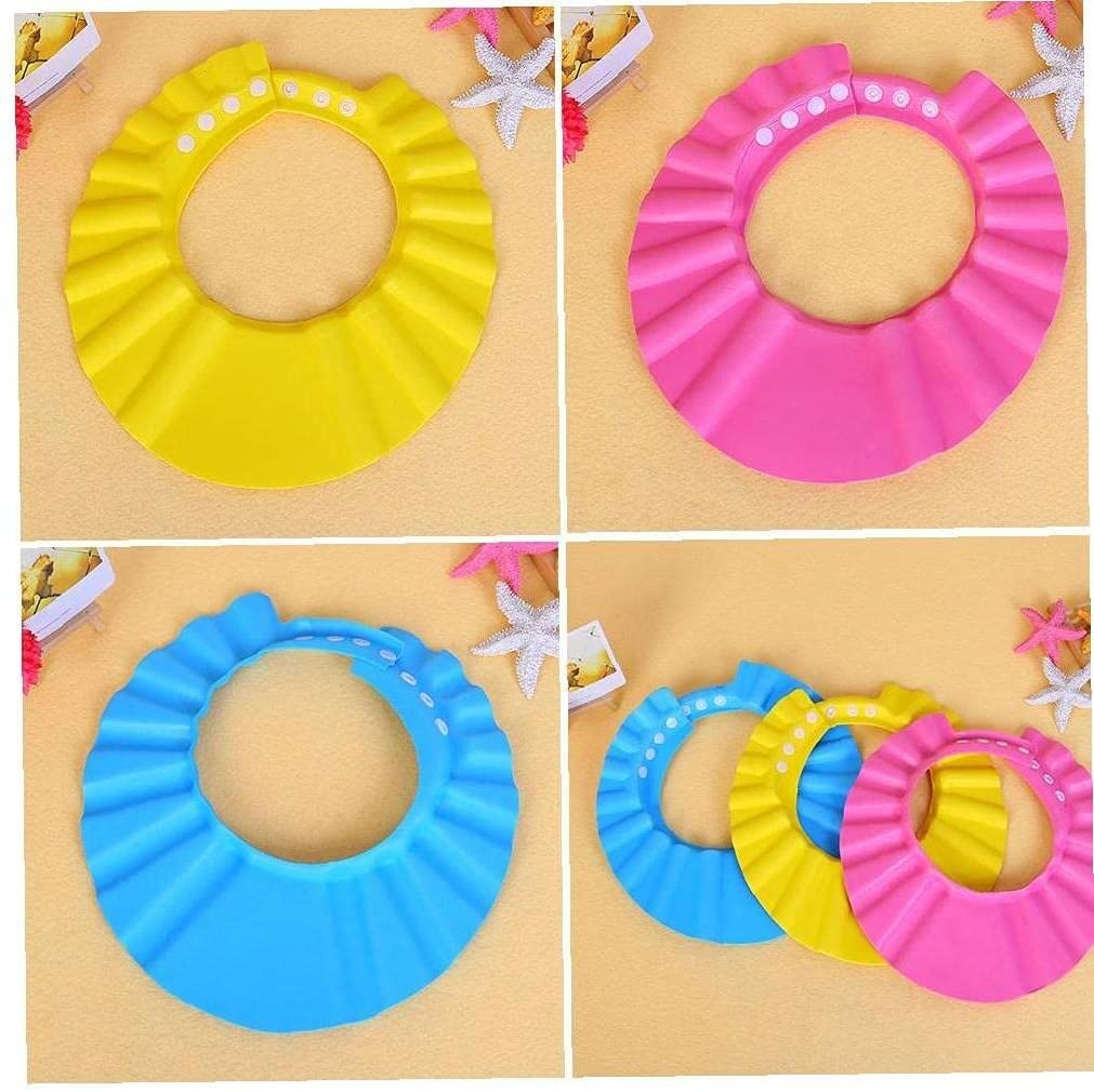 Adjustable Baby Shampoo Cap & Soft Hair Washing Shield for Toddlers & Kids - Waterproof Shower Hat for Gentle Hair Care - Perfect for Bath Time & Sensitive Scalps