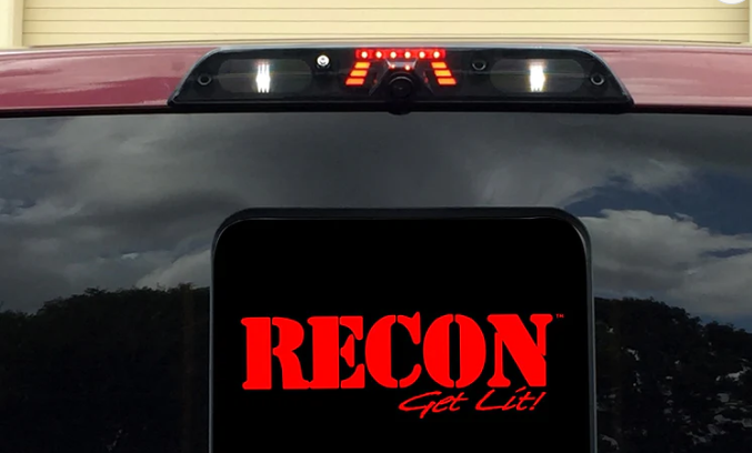 Ford F150 15-24 3rd Brake Light with Cargo Bed Camera Compatibility & CREE XML LEDs in Smoked Lens - Perfect for Truck Safety & Night Driving Visibility
