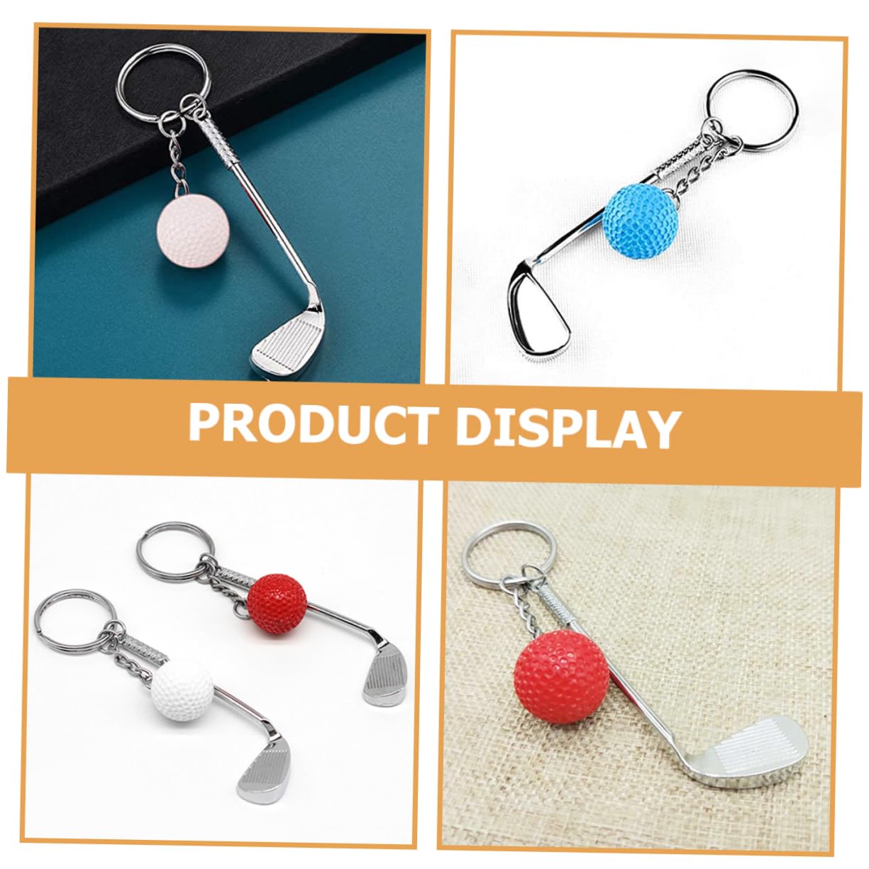 Premium Golf Ball Marker Keychain - Durable Metal & Plastic Design, Lightweight & Sturdy for Golfers - Perfect for Golf Accessories, Gifts & Everyday Carry - Ideal for Golf Courses, Tournaments & Personal Use