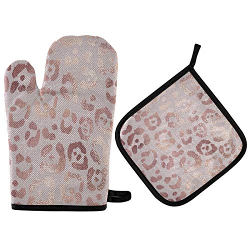 Rose Gold Leopard