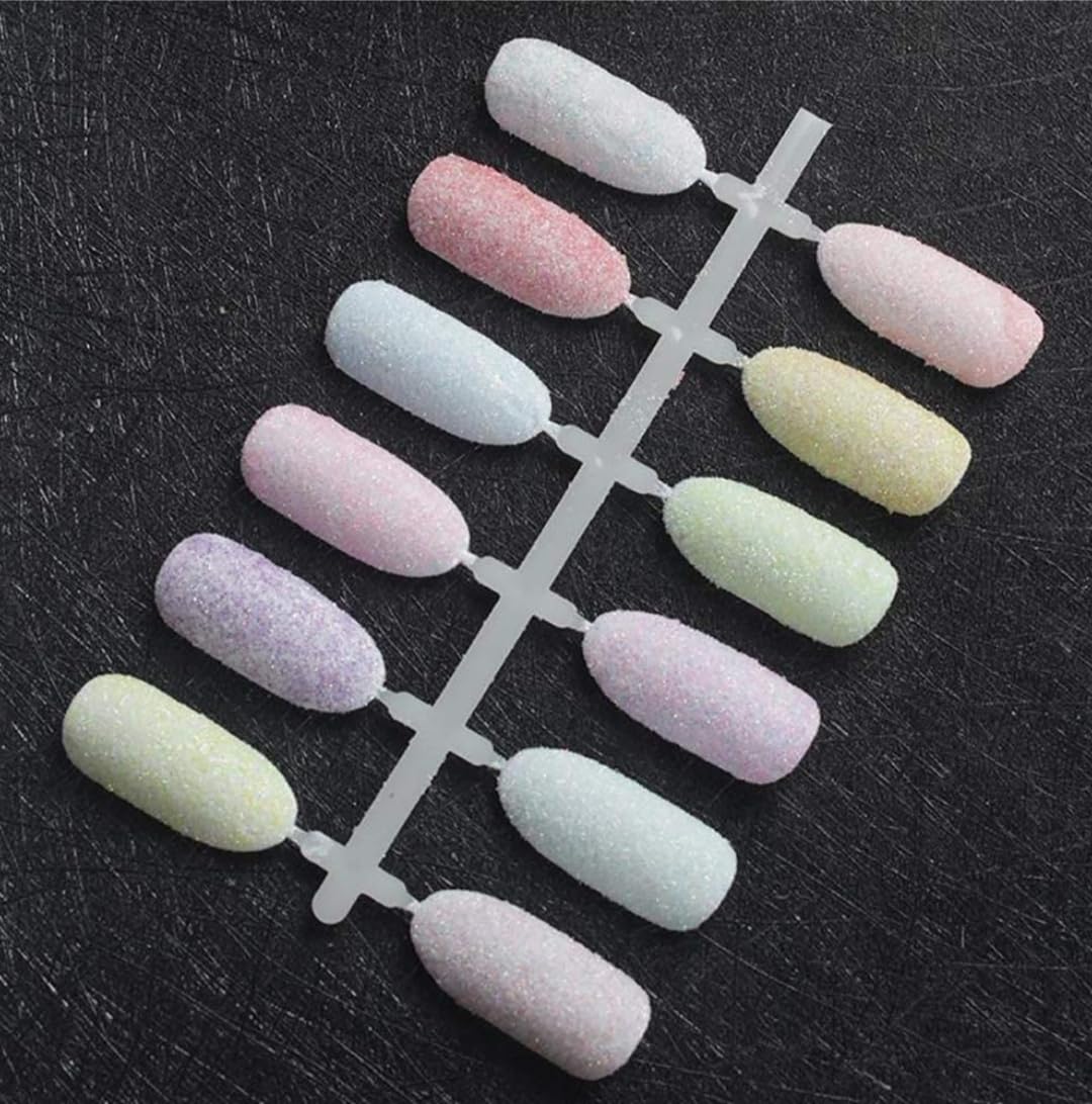 Shiny Nail Pigment Powder - 12 Pack Acrylic Dipping Glitter for Nail Art, Manicure & Pedicure - Perfect for Salon, Home DIY & Professional Nail Design