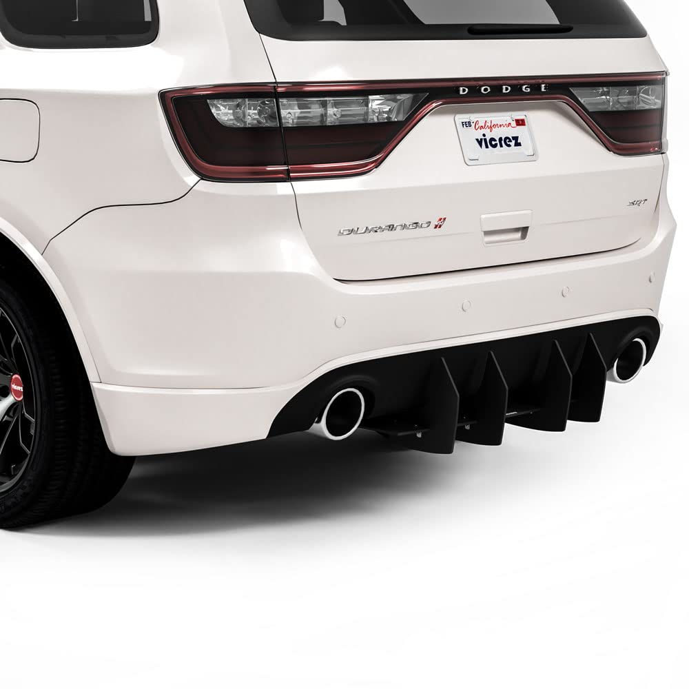 Vicrez Centa VR2 Rear Diffuser vz102307 for Dodge Durango 2014-2025 - Performance Upgrade & Stylish Enhancement for Off-Road & Street Driving