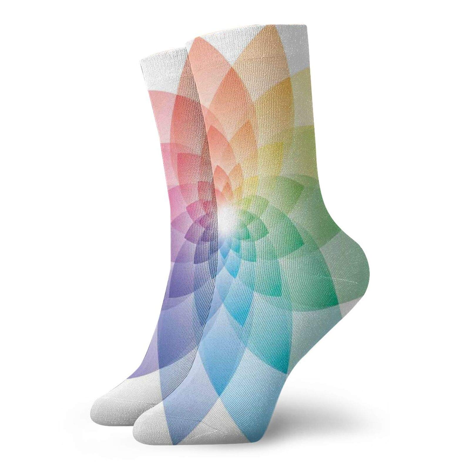 GULTMEE Funny Compression Socks for Women & Men - Improve Blood Circulation, Running, Athletic Performance - Ideal for Nurses, Travel & Everyday Comfort
