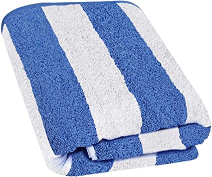 Premium 3-Pack 100% Cotton Beach & Bath Towels Set - 30x60 Inches Large Absorbent Ring Spun Towels for Pool, Spa, Gym & Home Use - Soft Quick-Drying Variety Pack (3 Towels)
