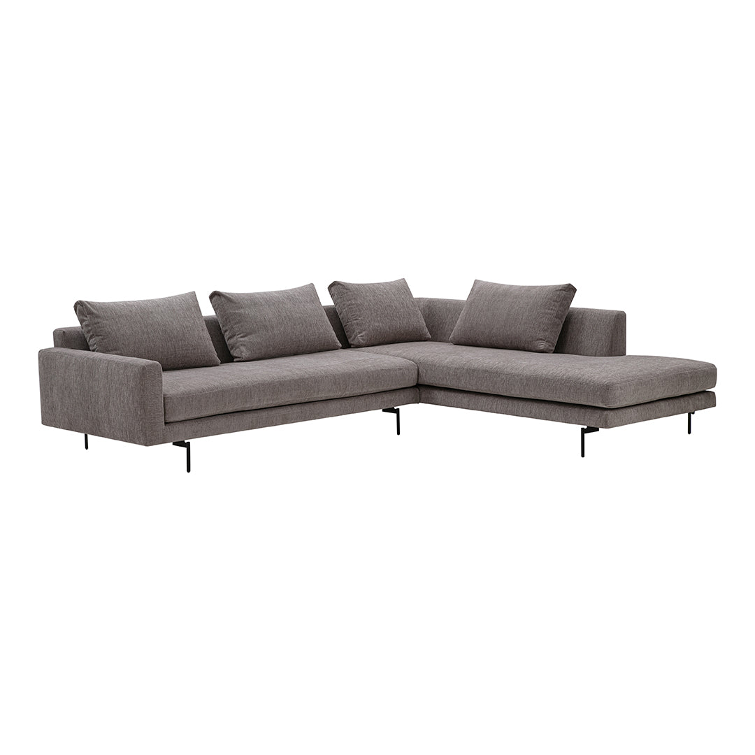 Modular Sofa Edge V2 - Customizable Sectional Couch with 33 & 38 Inch Modules for Living Room, Lounge & Home Theater Seating