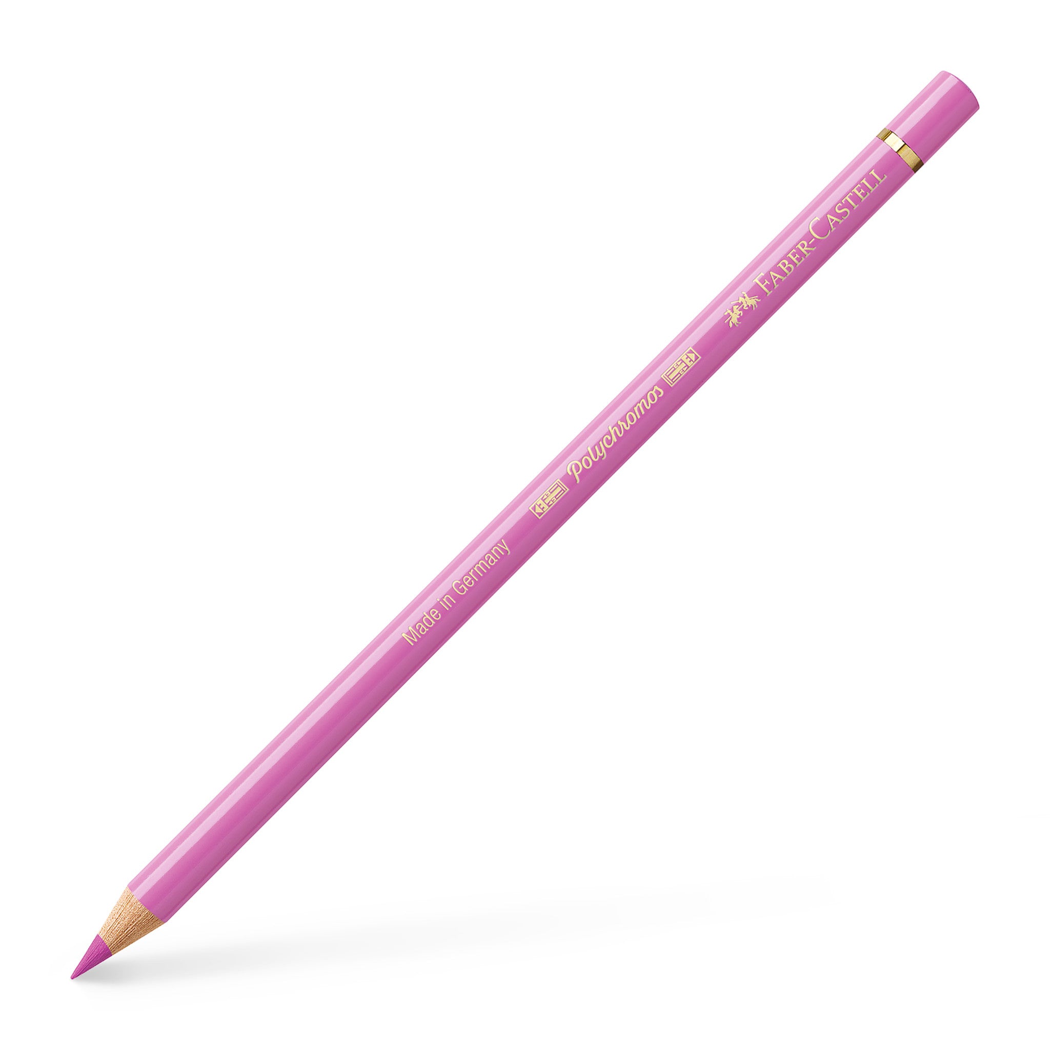 Faber-Castell Polychromos Artists' Colored Pencils - Light Magenta #119 (110119) | Premium Oil-Based Wax Pencils for Professional Drawing, Sketching & Coloring | Perfect for Adult Coloring Books, Illustration & Fine Art