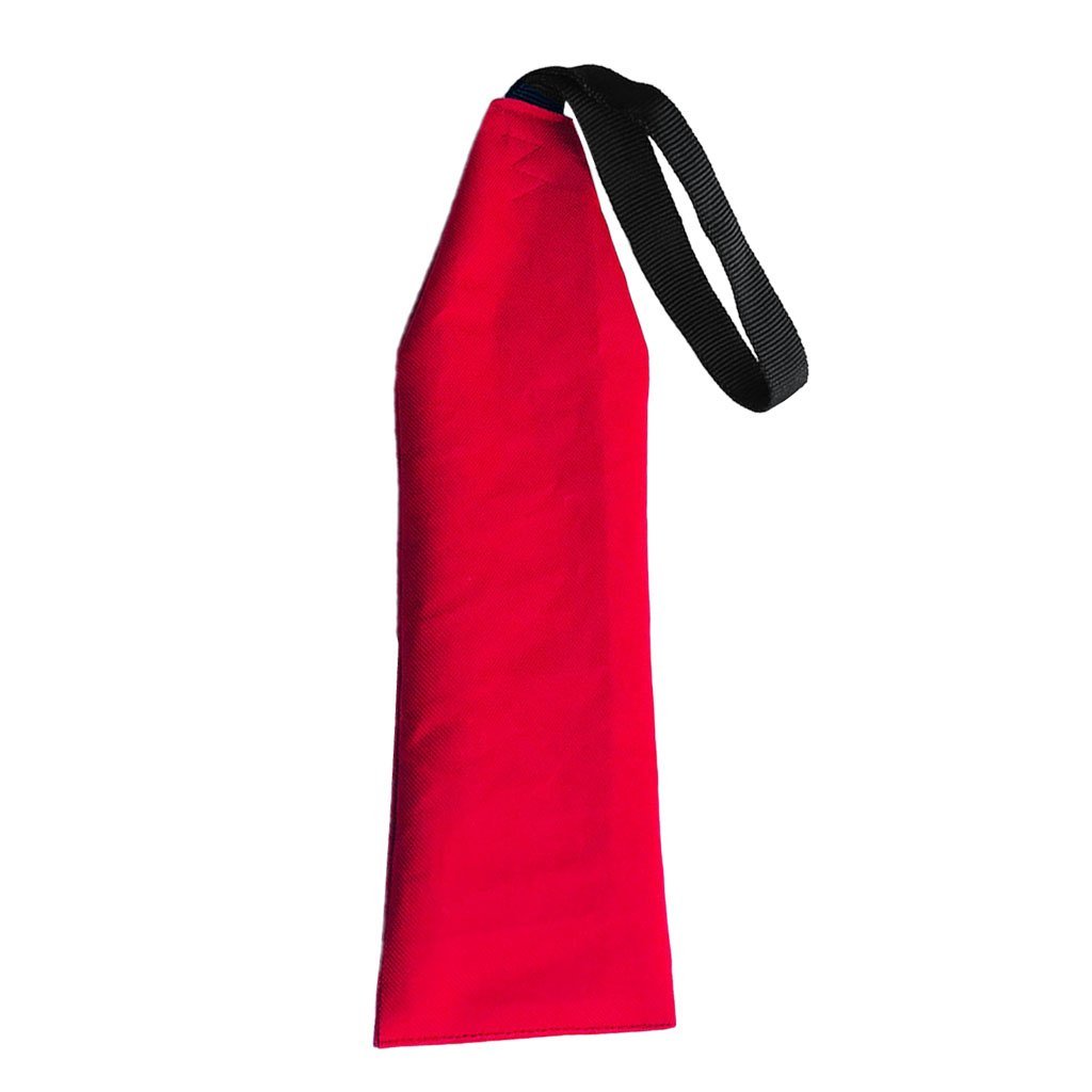 YiMusic Red Kayak Canoe Safety Warning Flag with Webbing - High Visibility Travel Tow Flag for Water Sports & Boating Safety Accessories | Perfect for Kayaking, Canoeing, and Marine Activities
