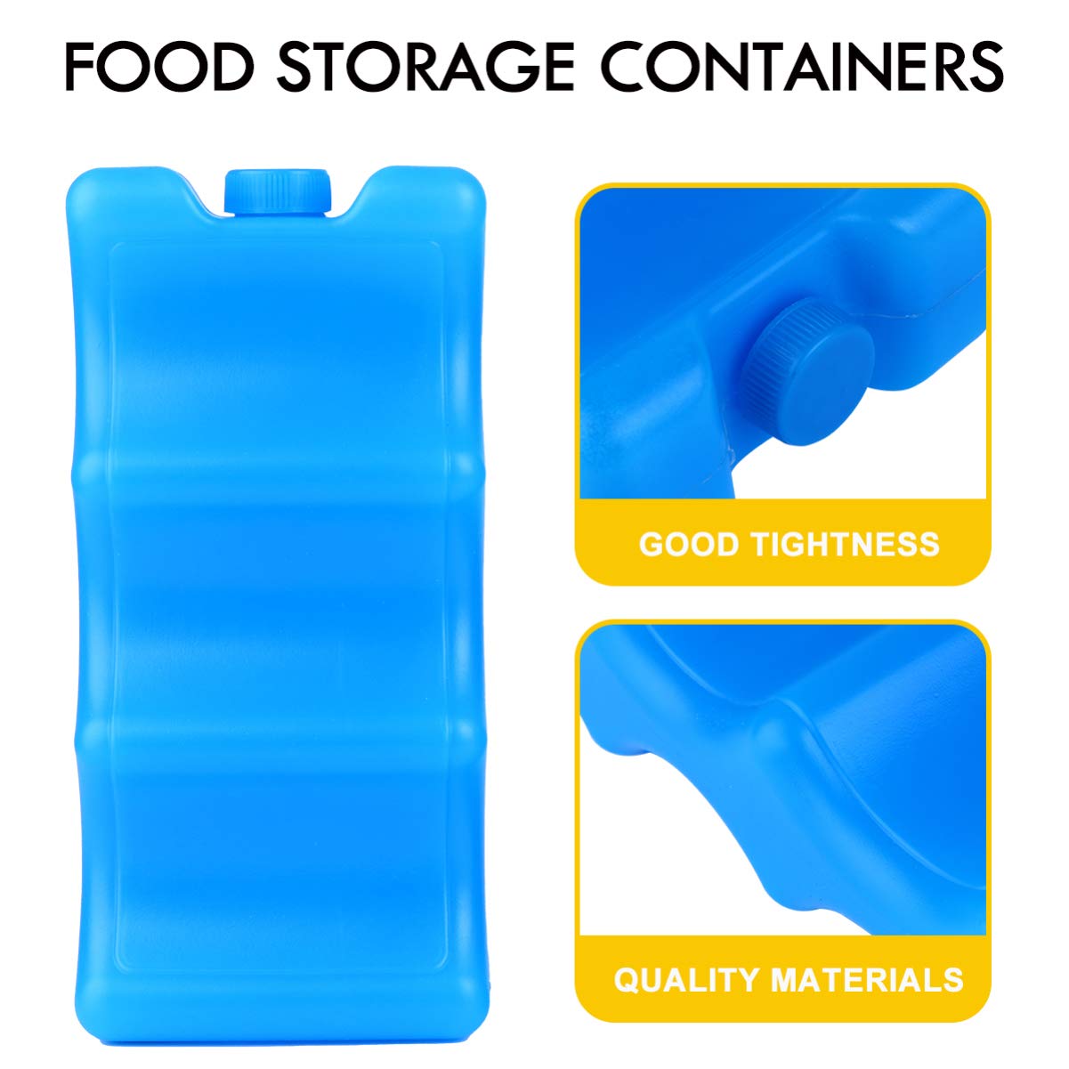 FOMIYES Reusable Breastmilk Ice Packs - 2pcs Contoured Gel Packs for Baby Bottles, Perfect Fit for Breastmilk Storage & Keeping Milk Fresh | Ideal for Daycare, Travel & On-the-Go Moms
