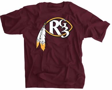 RG3 Washington Redskins Jersey Shirt - Authentic NFL Football Jersey for Men - Perfect for Game Day, Tailgating & Fan Apparel