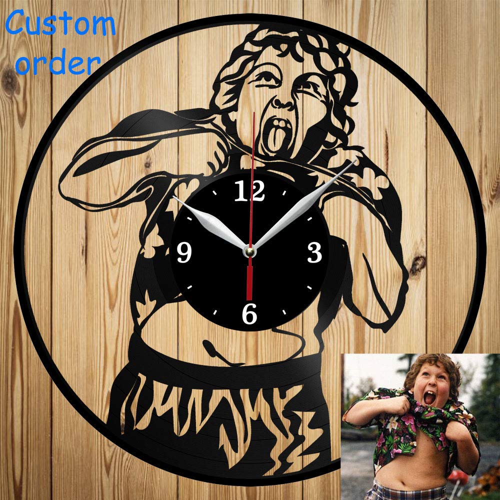 Custom LED Vinyl Record Wall Clock - Philadelphia Music Theme - Personalized Light-Up Home Decor for Bedroom, Living Room & Office - Unique Gift Idea for Music Lovers
