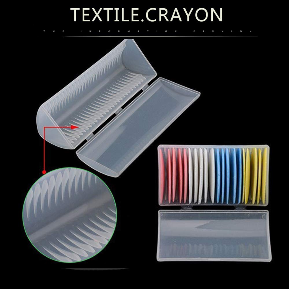 Professional Tailor's Chalk Triangle - Fabric Marker for Sewing & Tailoring - 20 Pack - Perfect for Garment Marking, Quilting & DIY Crafts