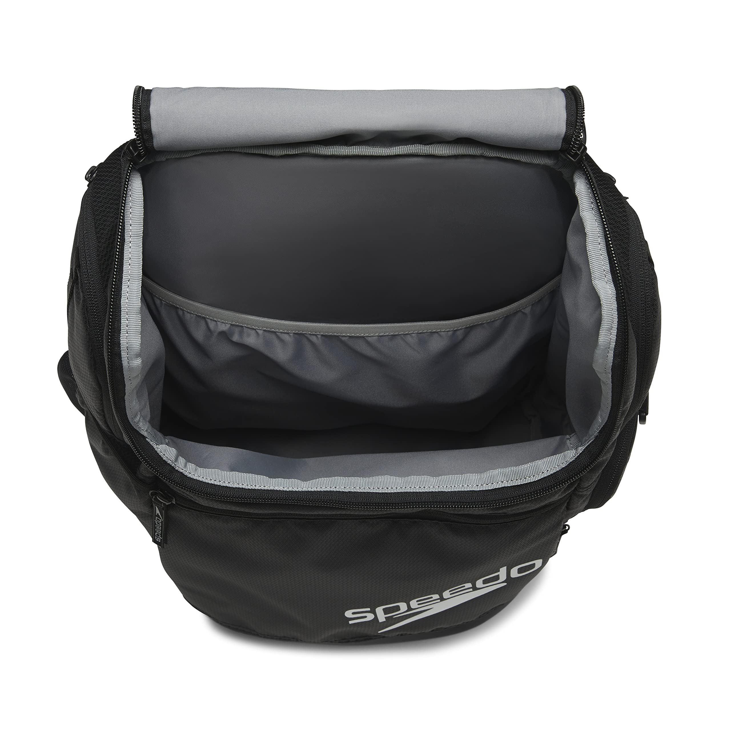 Speedo Unisex-Adult Large Teamster Backpack 35L - Durable Water-Resistant Gym Bag for Swimming, Travel & School | Perfect for Sports, Work & Outdoor Adventures