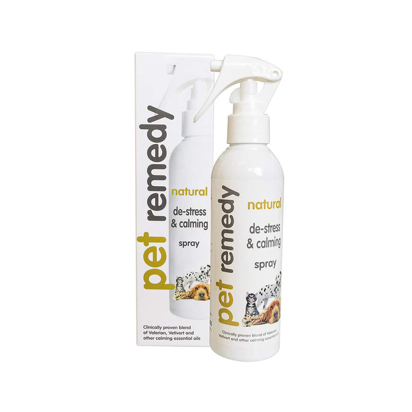 Pet Remedy Calming Spray 200ml - Natural Stress Relief for Dogs & Cats - Perfect for Travel, Vet Visits & Thunderstorms