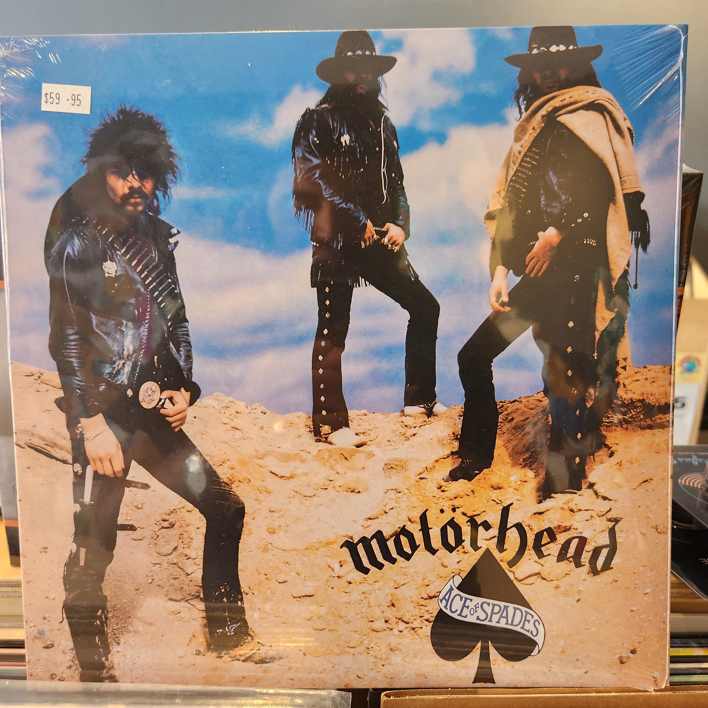Motorhead Ace of Spades Vinyl LP Record - Heavy Metal Classic Album for Collectors & Music Lovers, Perfect for Home Listening & Vinyl Enthusiasts
