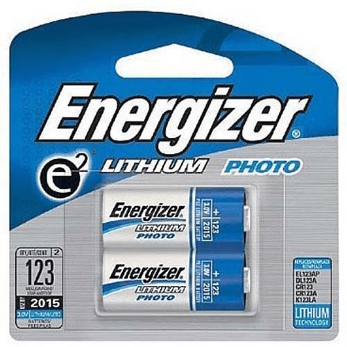 Energizer Ultimate Lithium 123 Photo Batteries - Long-Lasting Power for Digital Cameras, Flashlights & Security Devices - Perfect for Outdoor Adventures & Emergency Kits