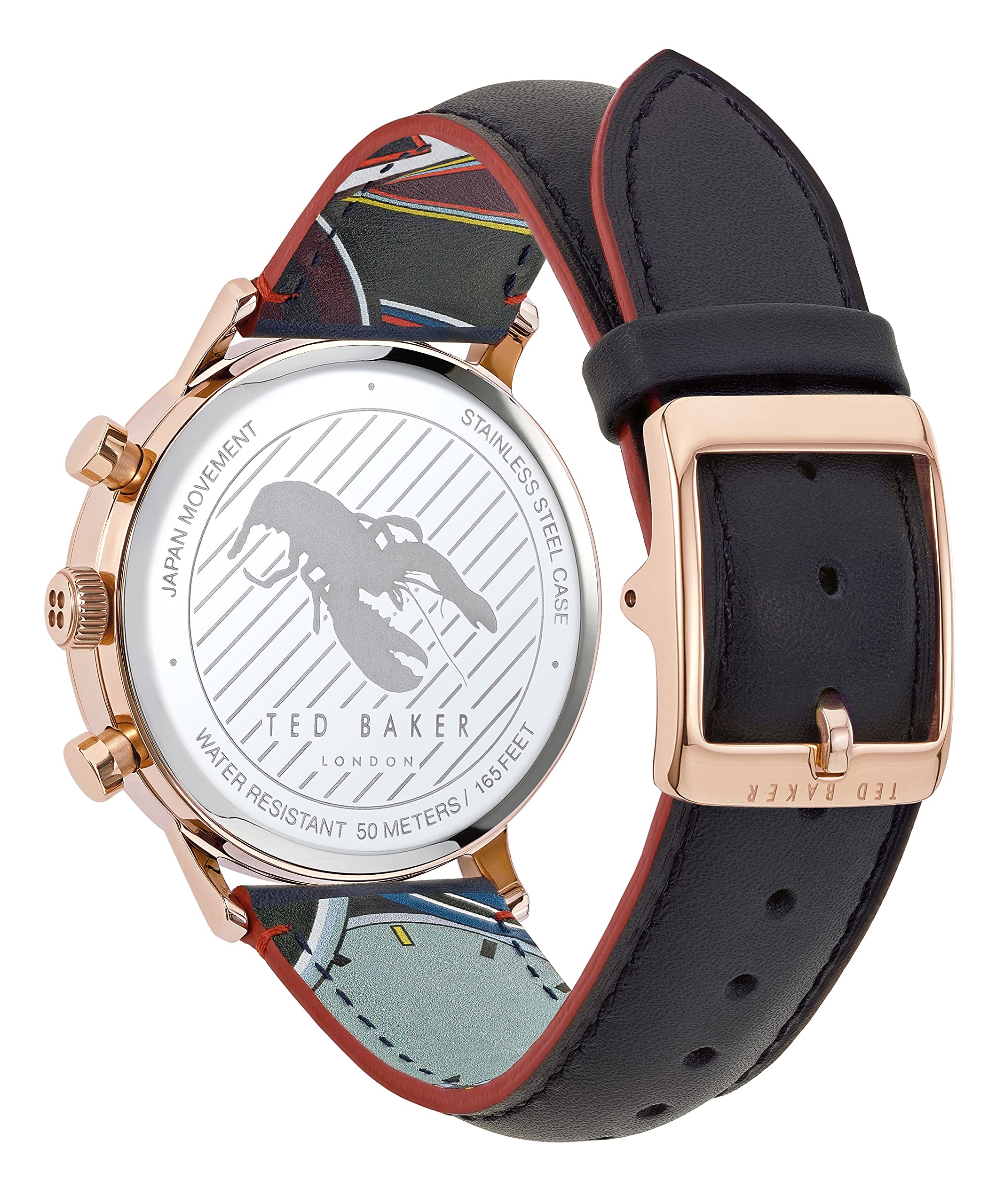 Ted Baker Women's Bow Leather Strap Watch - Elegant Rose Gold Dial & Genuine Leather Band - Perfect for Office, Date Night & Special Occasions