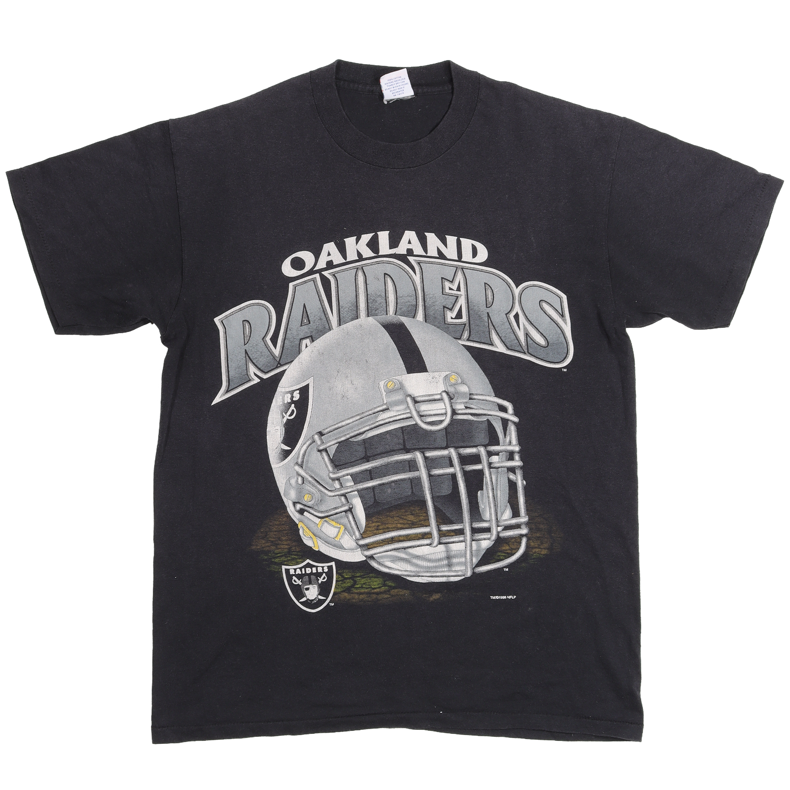 1996 Oakland Raiders Vintage T-Shirt - Retro NFL Football Fan Apparel for Men & Women - Perfect for Game Day, Tailgating & Sports Events