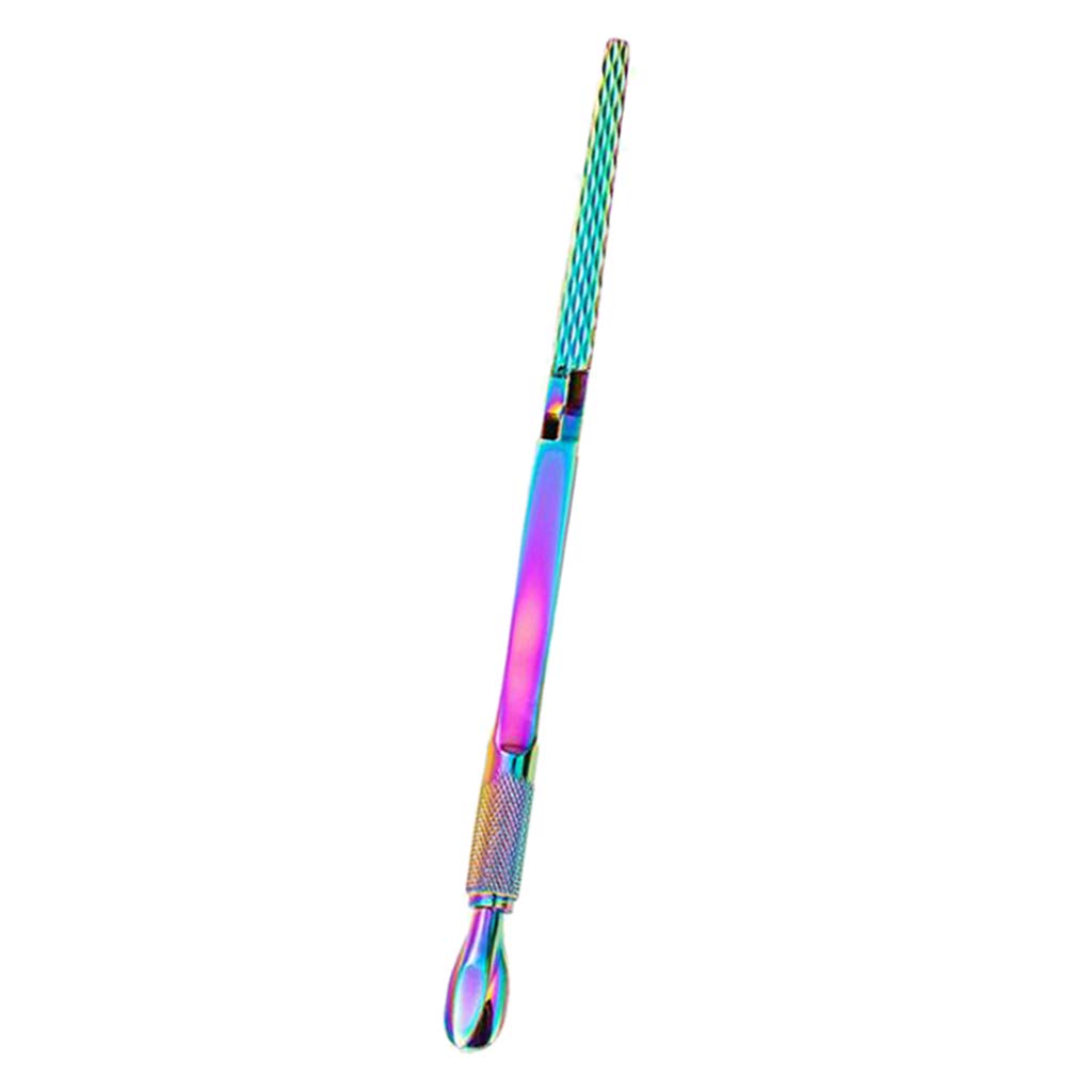 LOSA C-Curve Nail Art Pincher - Professional Cuticle Pusher & Pinching Tool for Manicures - Multicolor Beauty Accessories for Salon, Home Nail Care & DIY Nail Art