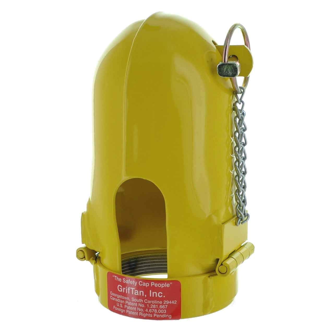 High-Quality Gas Cylinder Regulator Protector Safety Cap - Fine Thread 3-1/8 x 11 - Durable & Secure for Propane Tanks, BBQ Grills, and Outdoor Camping Equipment