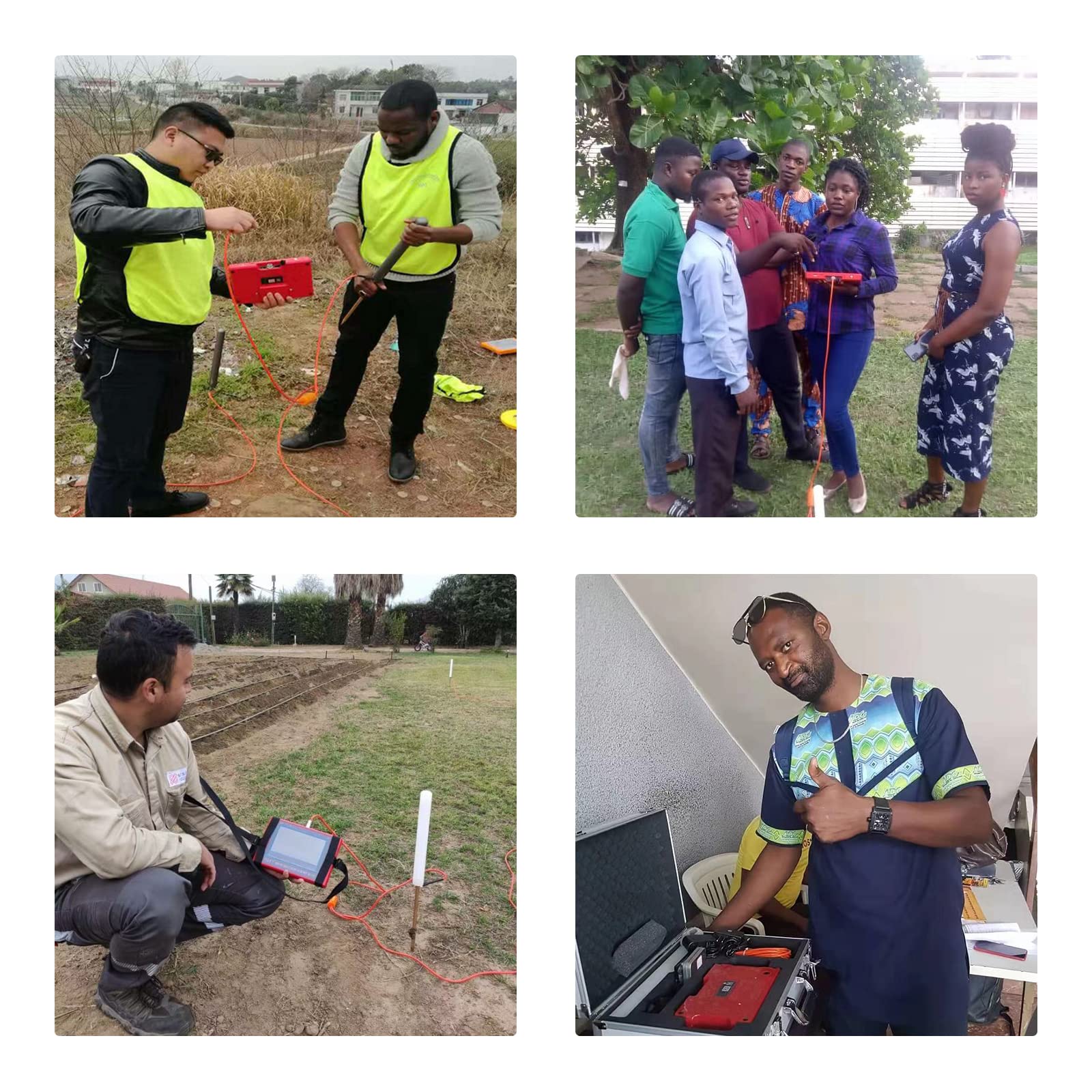 PQWT Long Range Underground Water Detector - 500M Depth Professional Borehole Drilling Water Finder for Well Drilling, Mining & Agriculture | Ideal for Groundwater Exploration, Well Site Selection & Resource Detection