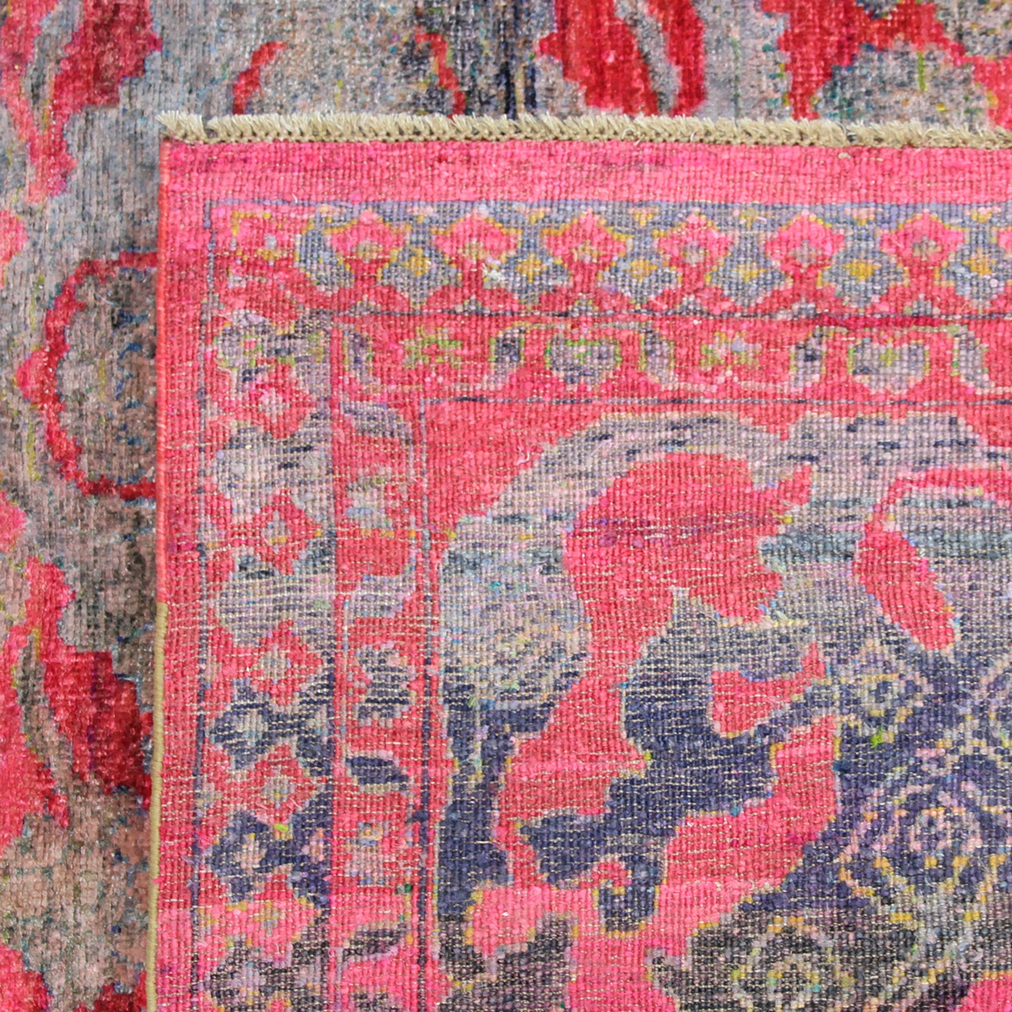 Premium Alchemy Silk & Wool Rug 9'10 x 13'2 - Luxurious Handmade Oriental Carpet for Living Room, Bedroom & Office Decor