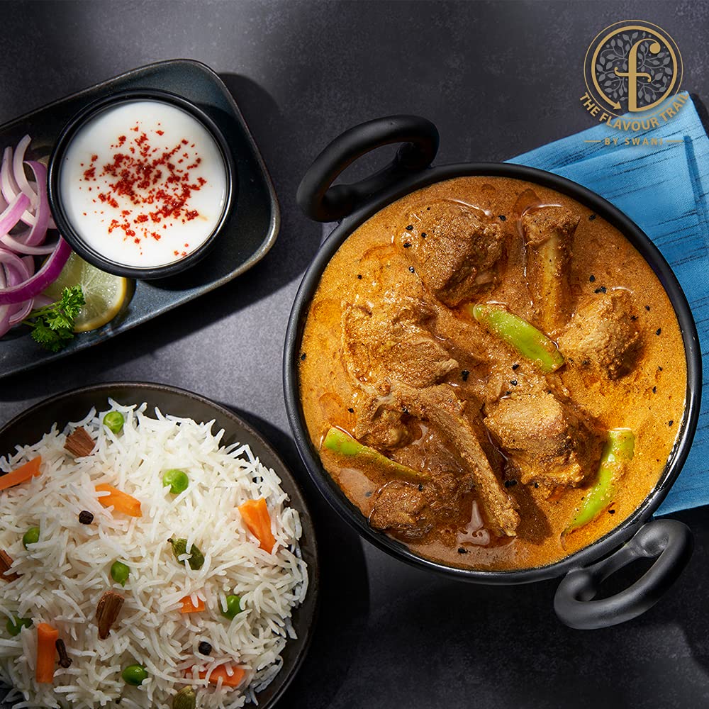 Organic Achari Gosht Masala - Authentic Pickled Spice Blend for Mutton, Chicken & Lamb | No Additives, Steam-Sterilized | Perfect for Curries, Biryani & Marination | The Flavour Trail Premium Indian Spices