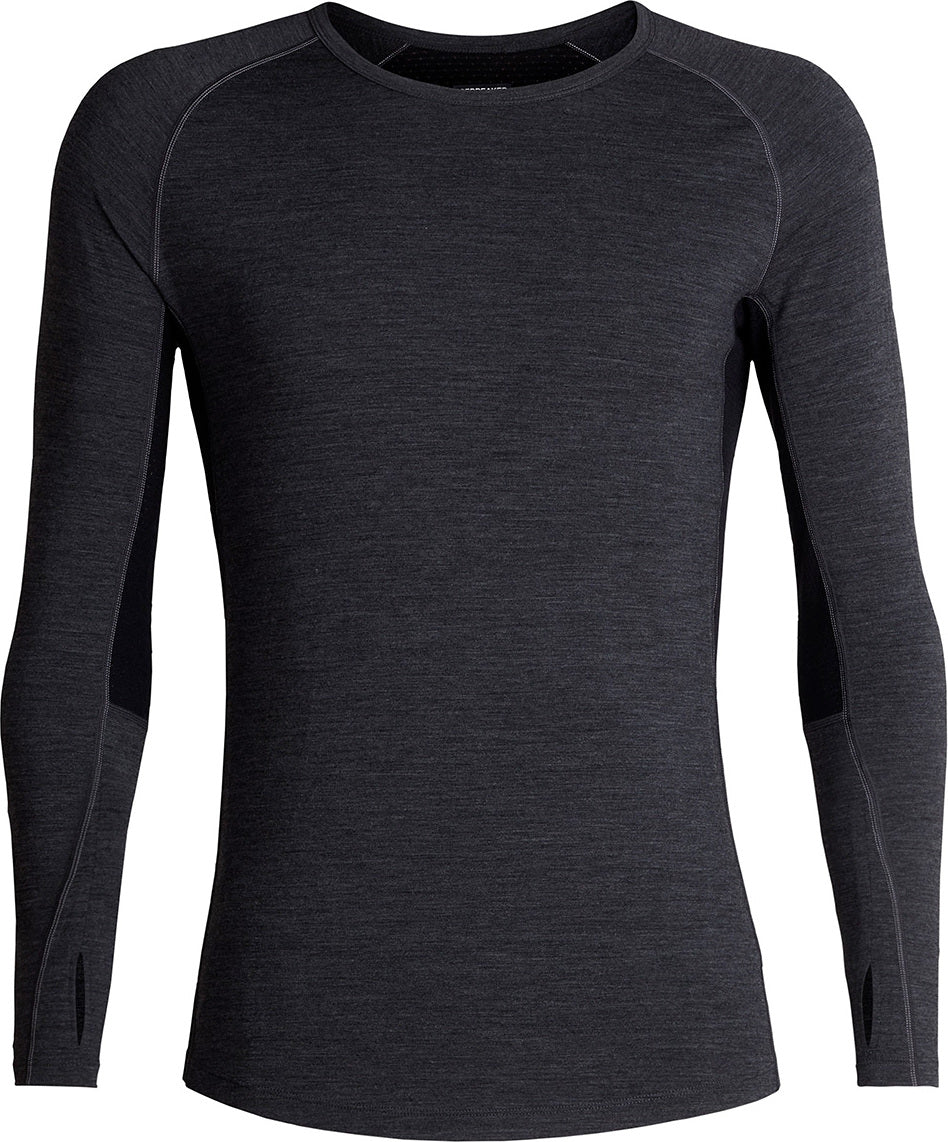 200 Zone Long Sleeve Crew Neck Sweatshirt for Men - Comfortable Thermal Underwear Base Layer for Cold Weather - Perfect for Hiking, Camping & Winter Sports