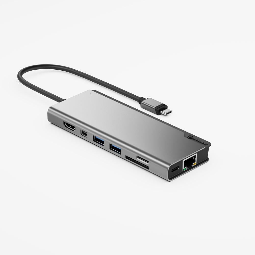 ALOGIC Ultra USB C Dock Plus V2 - 6-in-1 USB C Hub with 4K HDMI, USB 3.0 Ports, Ethernet & PD Charging - Perfect for MacBook Pro, Dell XPS, Surface Pro & Home Office Setup