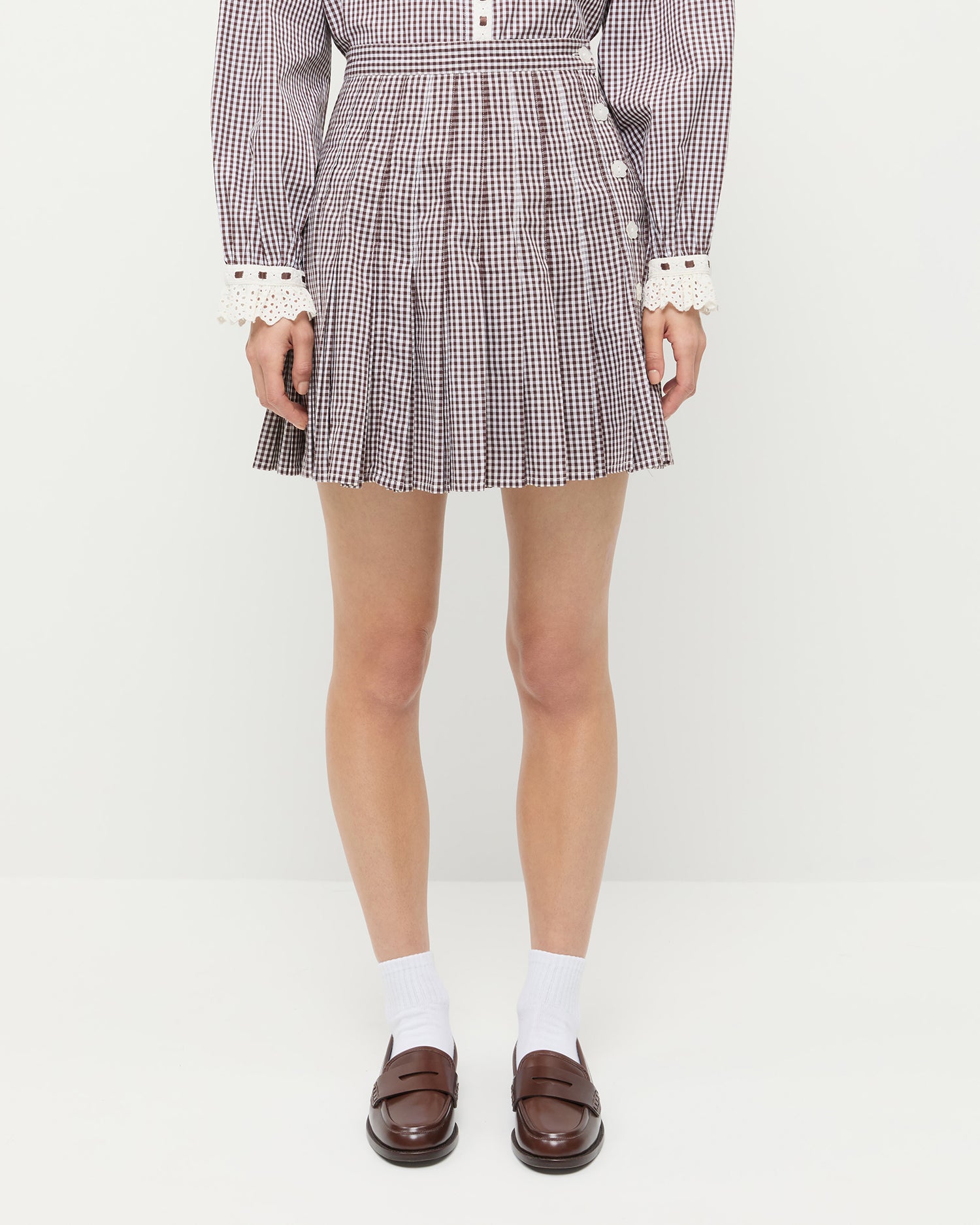 Caroline Mini Skirt for Women - High Waisted Stretchy Denim Short Skirt | Perfect for Summer, Parties & Casual Outfits