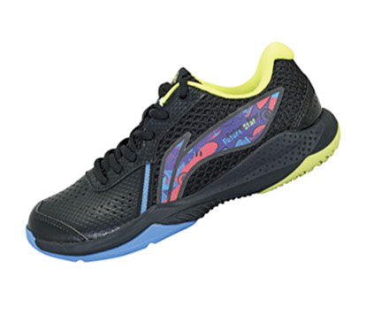 Li Ning Kids' Badminton Shoes AYTT014 - Lightweight & Breathable for Junior Players - Perfect for Indoor Court Sports & Training