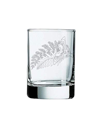 The Last of Us Ellie Tattoo Shot Glass & Votive Candle Holder - Perfect for Gaming Parties, Collectibles Display & Home Decor