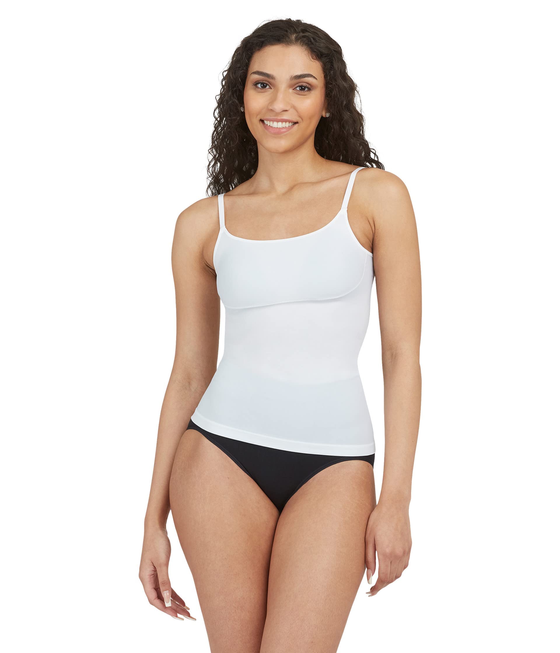 Spanx Thintuition Cami in Red Hot - Slimming Shapewear Tank Top for Women | Perfect for Layering, Workwear & Everyday Comfort