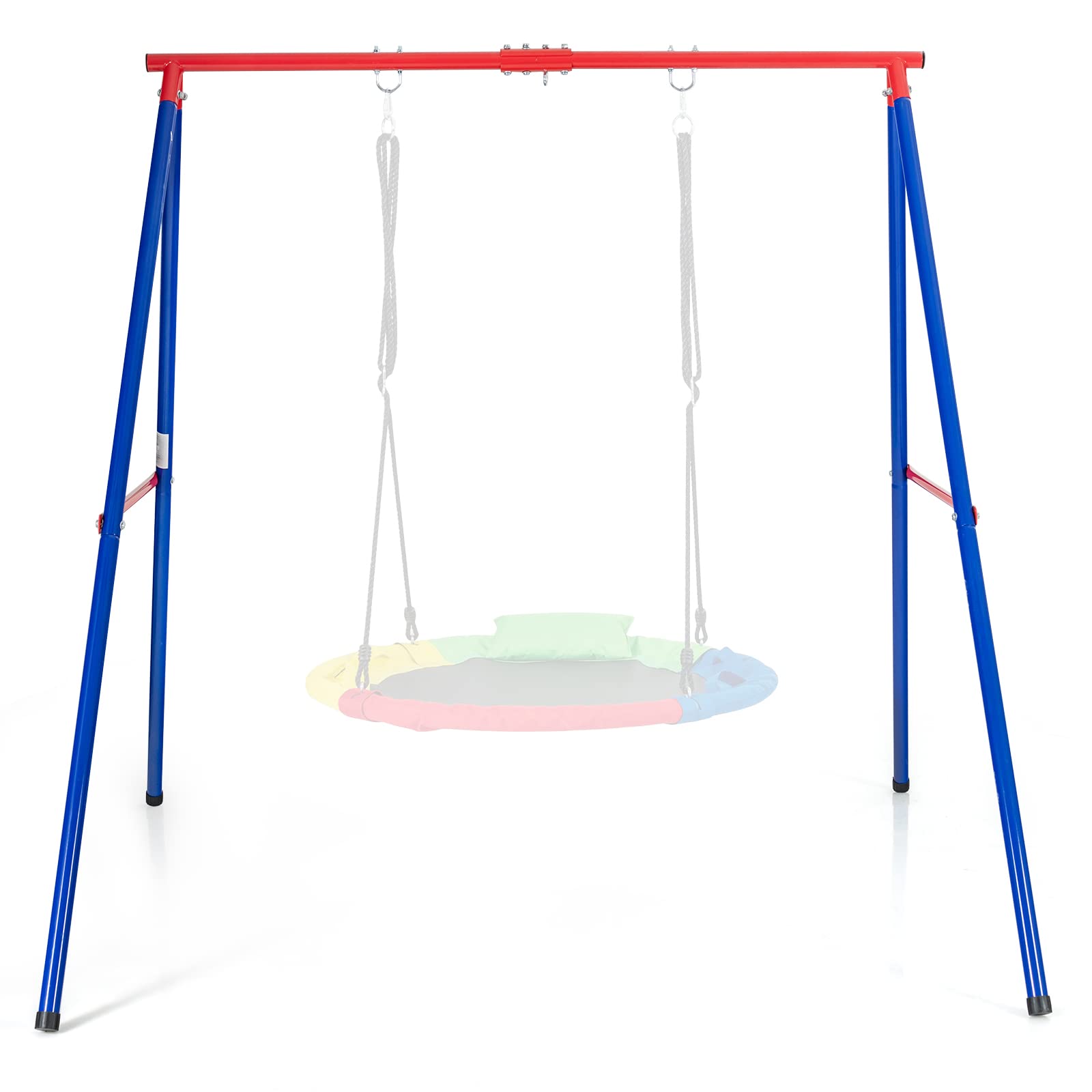 Heavy Duty INFANS Swing Stand - 550 lbs Capacity Metal A-Frame Swing Set for Kids & Adults | Indoor & Outdoor Backyard Playground Equipment for Family Fun & Exercise