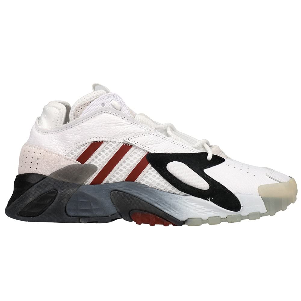 Adidas Men's Streetball Sneakers - White Casual Basketball Shoes for Streetwear & Everyday Comfort