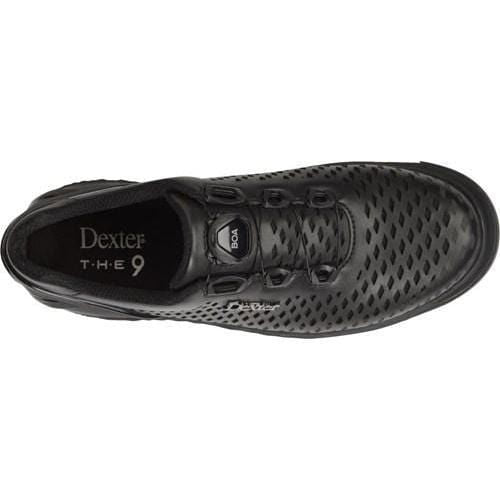 Dexter Men's THE C9 Lazer Black Wide Bowling Shoes - Professional Comfort for League Play & Tournament Bowling