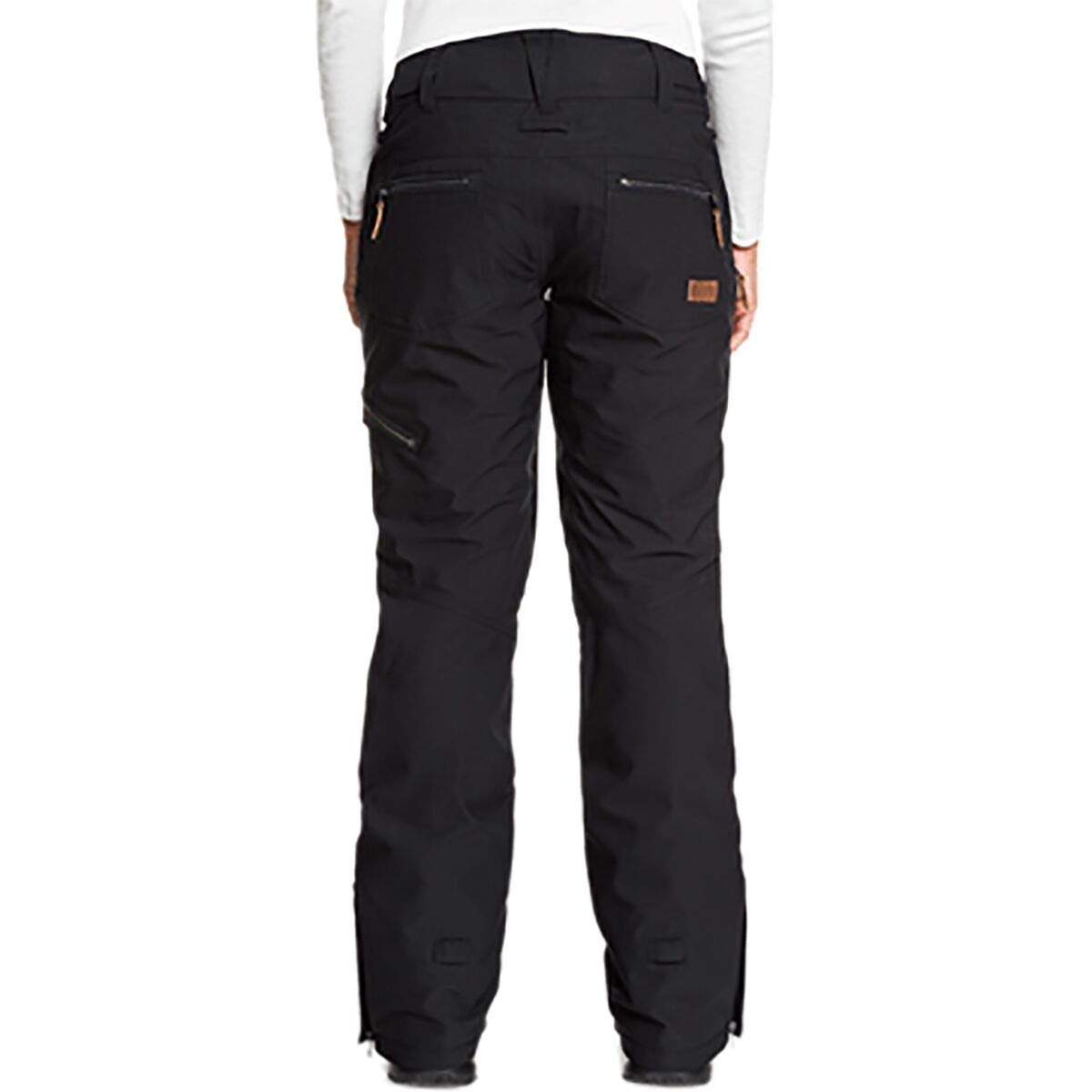 Roxy Junior Cabin Pt Pants - Medium Size True Black | Comfortable & Stylish Hiking Pants for Teen Girls | Perfect for Outdoor Adventures & Casual Wear