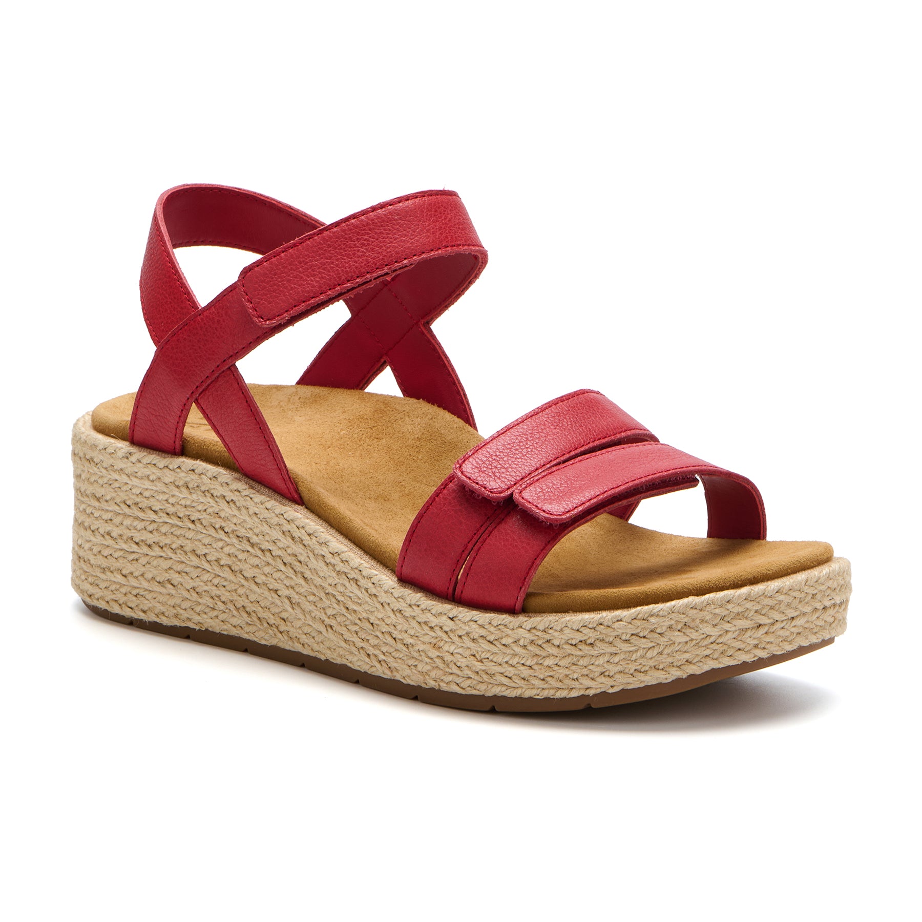 Abeo Solstice Strap - Adjustable Comfortable Red Footwear Support for Running, Walking & Everyday Wear