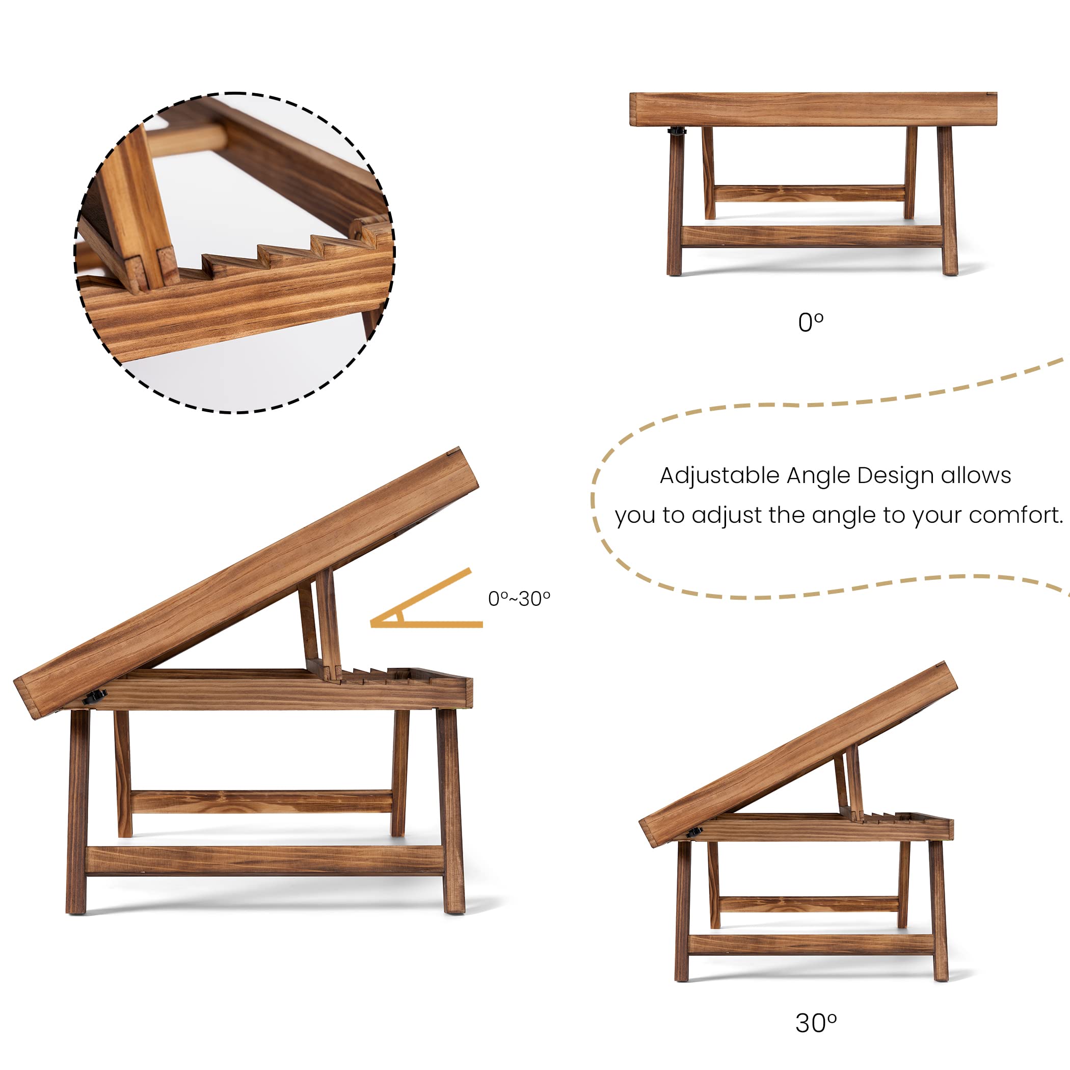Premium LED Jigsaw Puzzle Table with Folding Legs & Cover - Adjustable Wooden Puzzle Board for Adults & Kids - 5 Angle Positions - Holds Up to 1000 Pieces - Perfect for Family Game Nights, Relaxation & Puzzle Storage