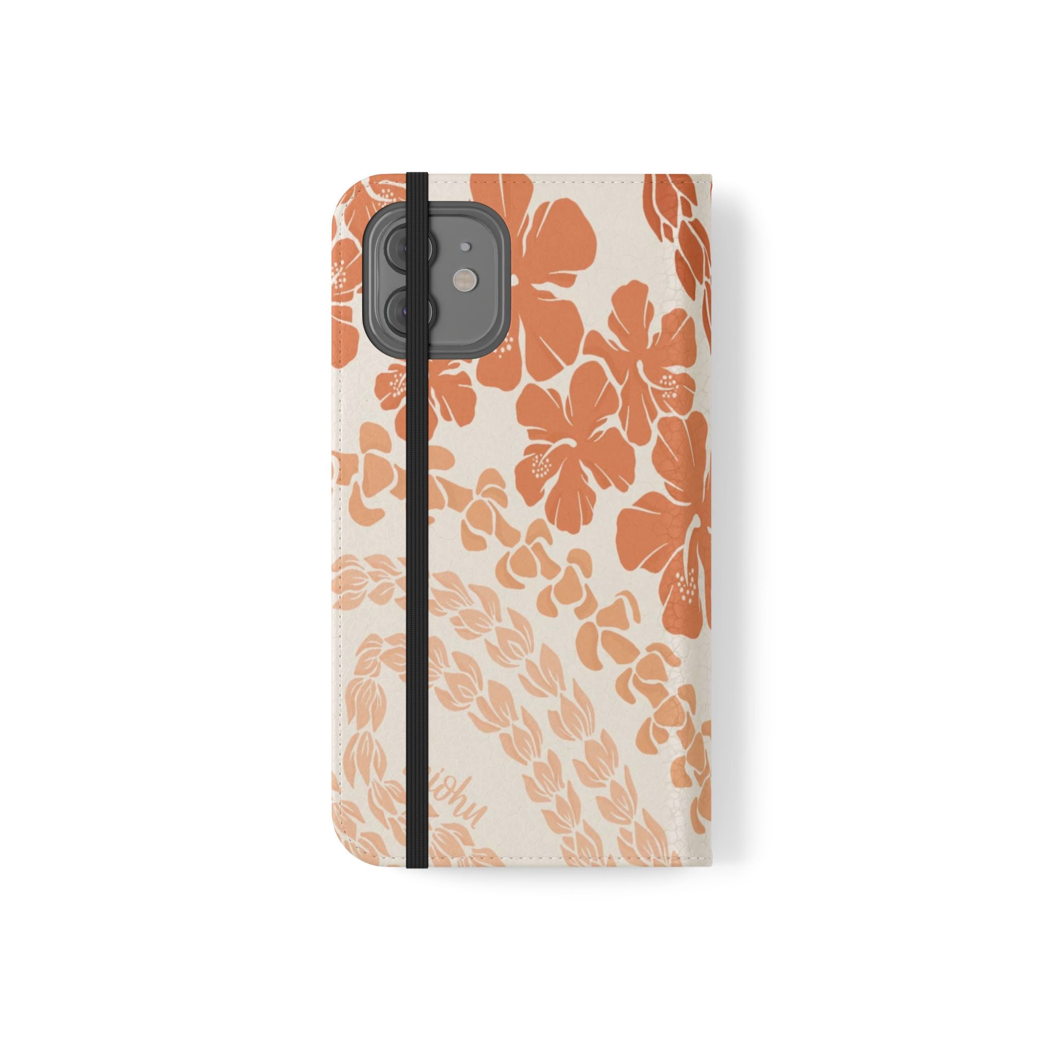 Groovy Lei Warm Folio Case for iPad - Soft PU Leather Protective Cover with Hand Strap | Perfect for Work, Travel & Everyday Use