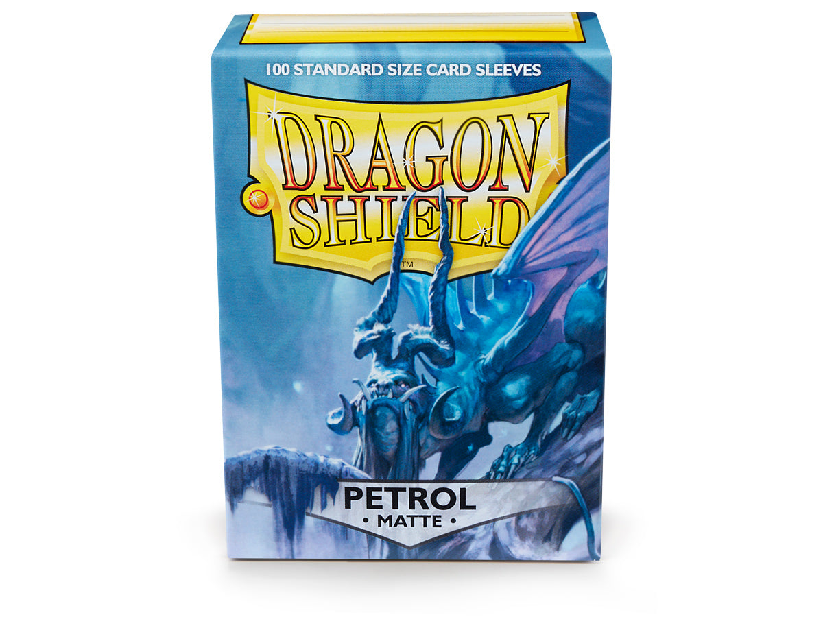 Dragon Shield Matte Petrol Sleeves - Premium Card Protectors for MTG, Pokemon & Yu-Gi-Oh! - Perfect for Gaming Tournaments & Collectible Card Storage